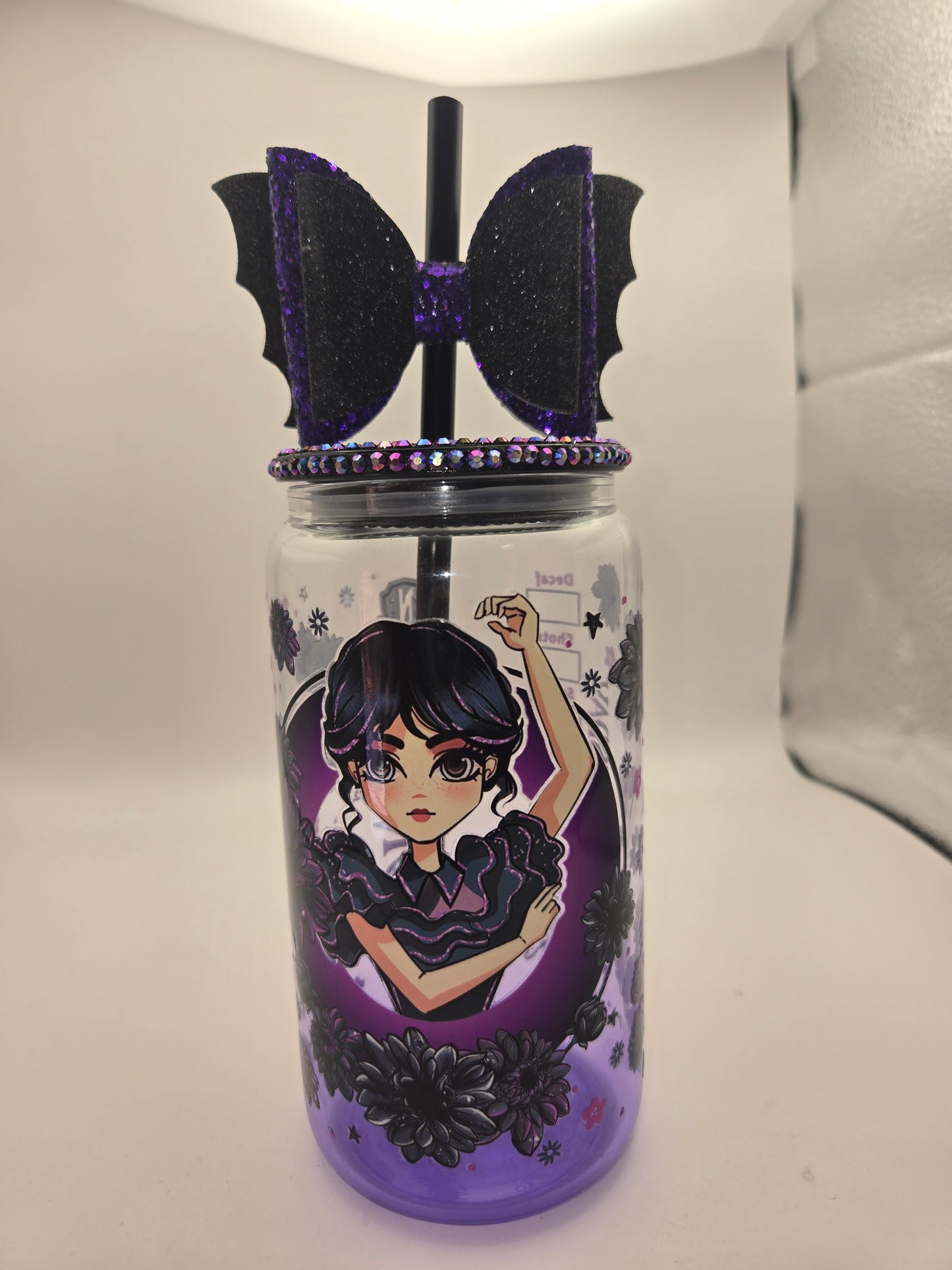 Purple 16oz tumbler cup