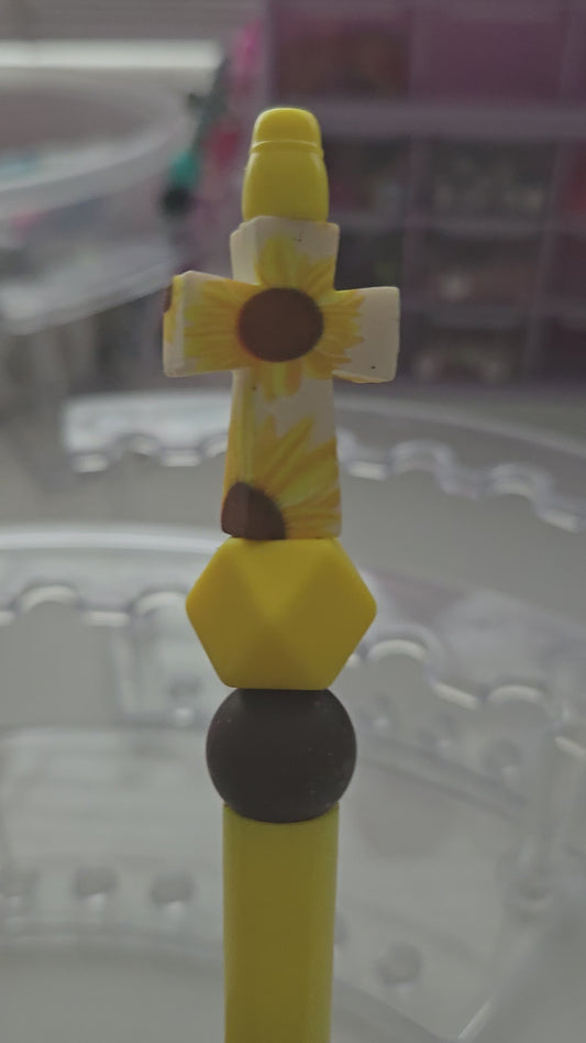 SUNFLOWER CROSS PEN