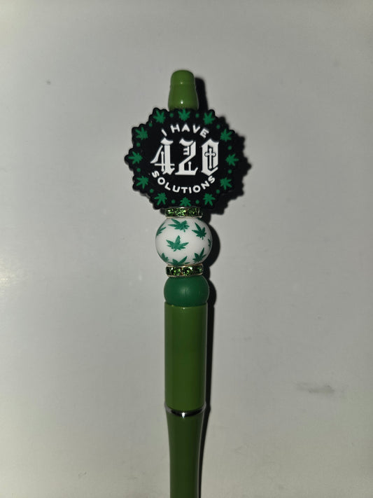 I have 420 solutions beadable pen