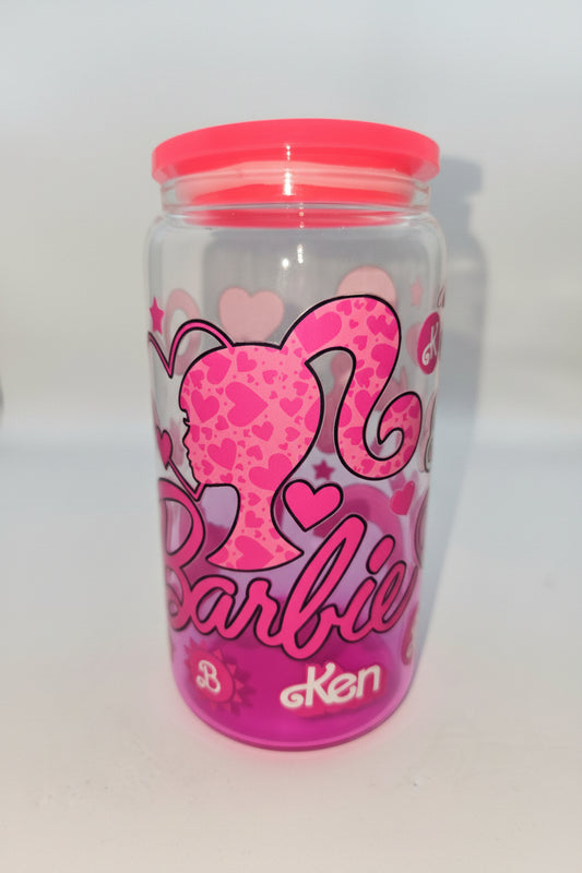 Pink 16oz tumbler cups