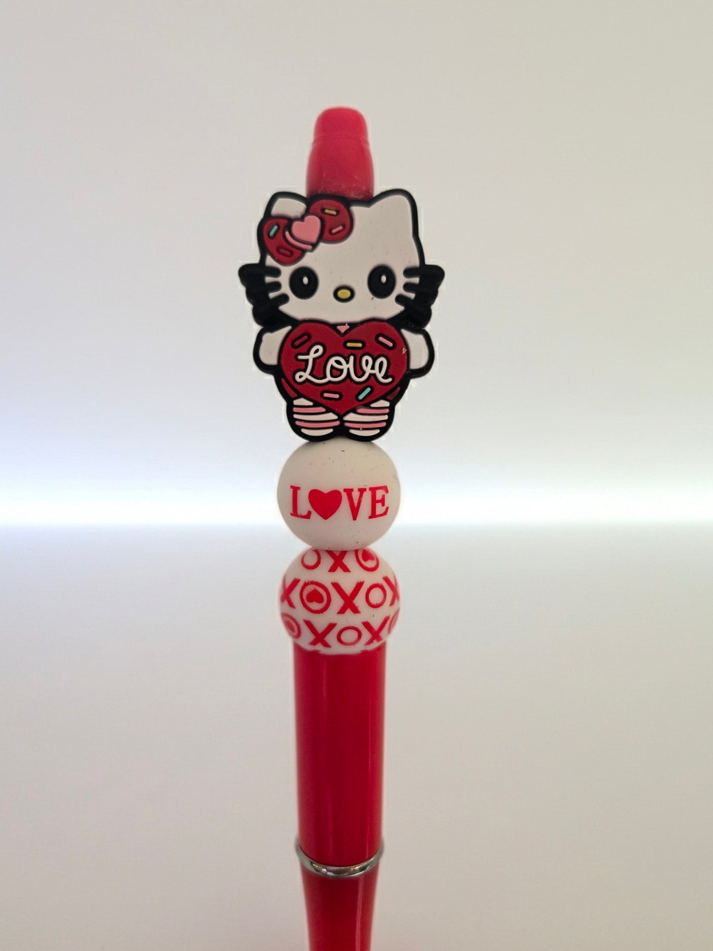 Valentine-themed decorative pen