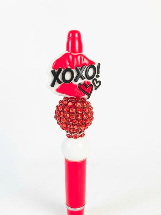 XOXO Kiss Bling Pen 💖✨