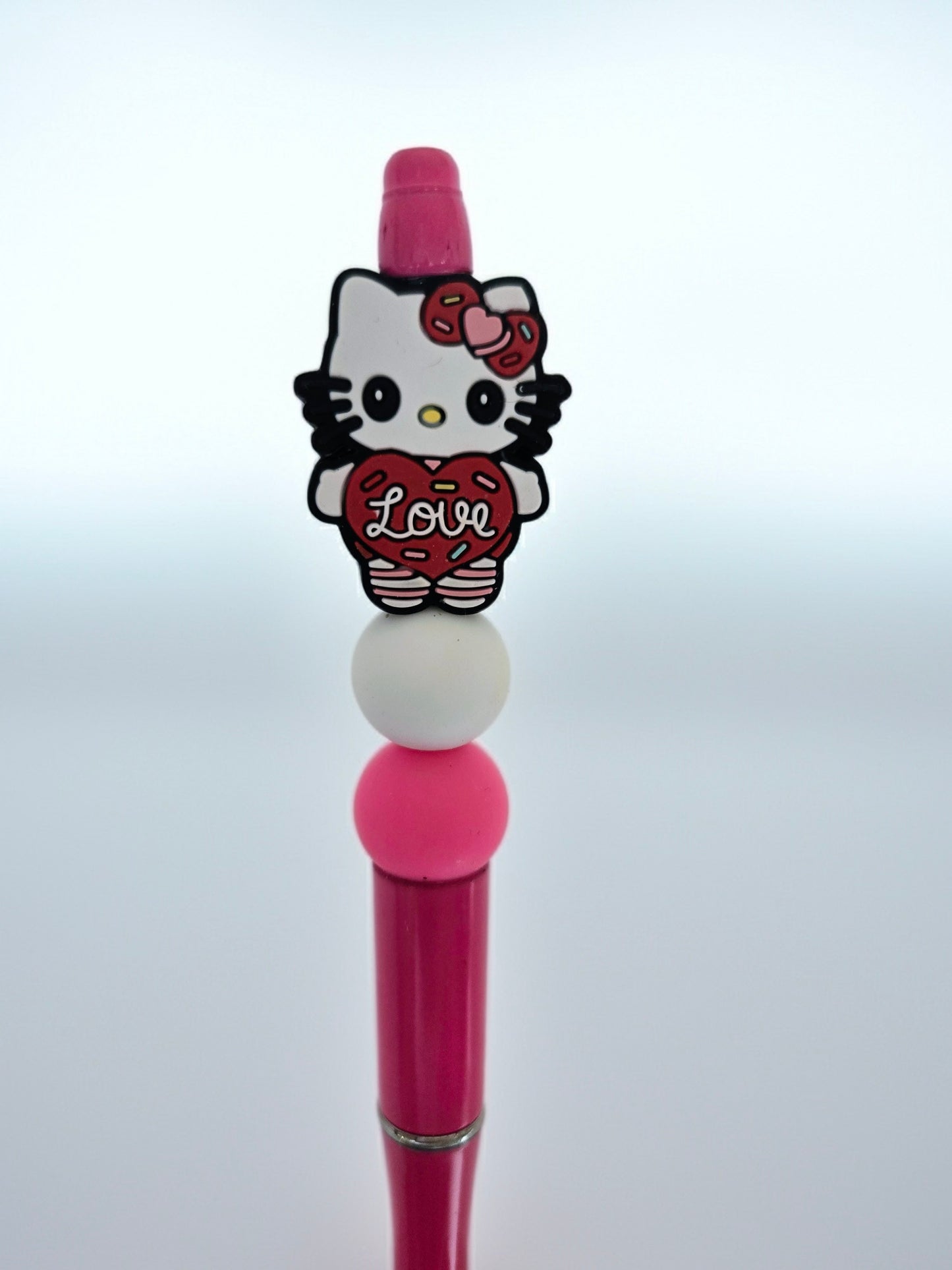 Hello Kitty Love Beaded Pen